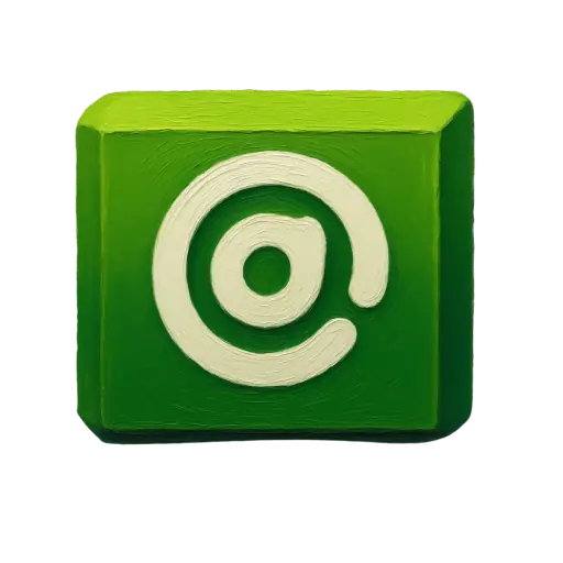 Email outreach marketing symbol