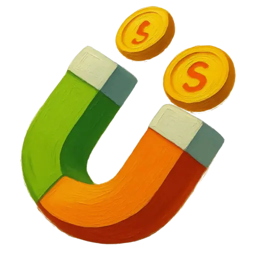 Lead generation magnet attracting customers